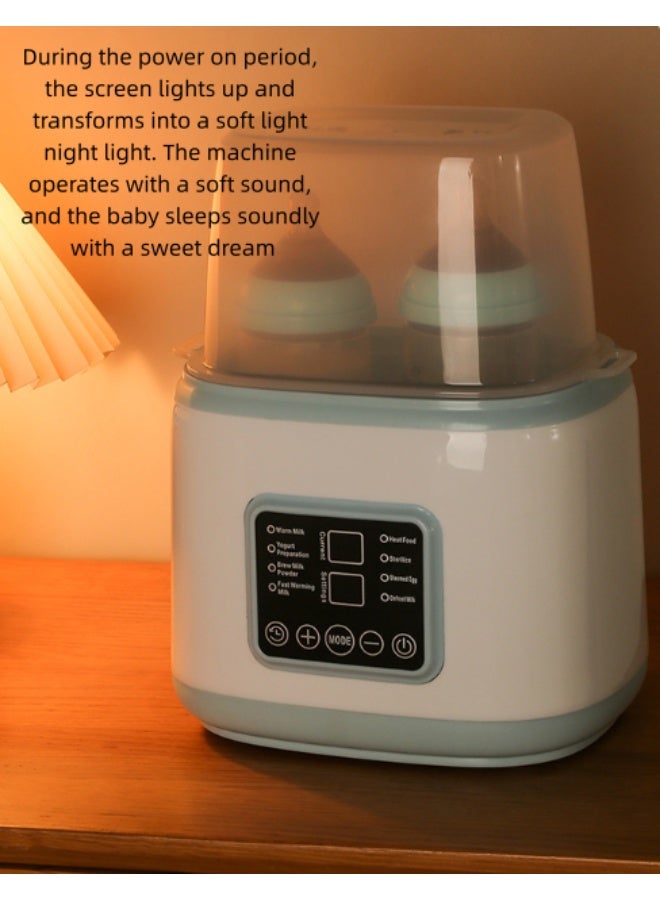 MIXDE Baby Bottle Heater with LCD Touch Screen and Remote Control, 24-Hour Constant Temperature, Automatic Shutdown, Fast Heating of Milk, Steam Sterilization, Suitable for Heating and Thawing Baby Food - Image 5